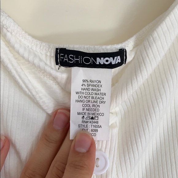 Fashion Nova OTS long sleeve (S) - Picture 5 of 6